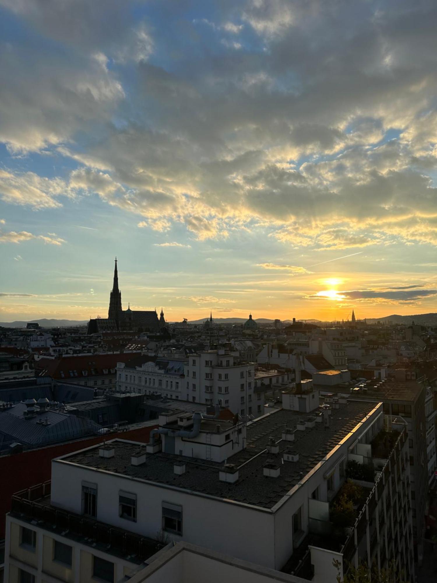 Center Apartment With 360° Rooftop ウィーン エクステリア 写真