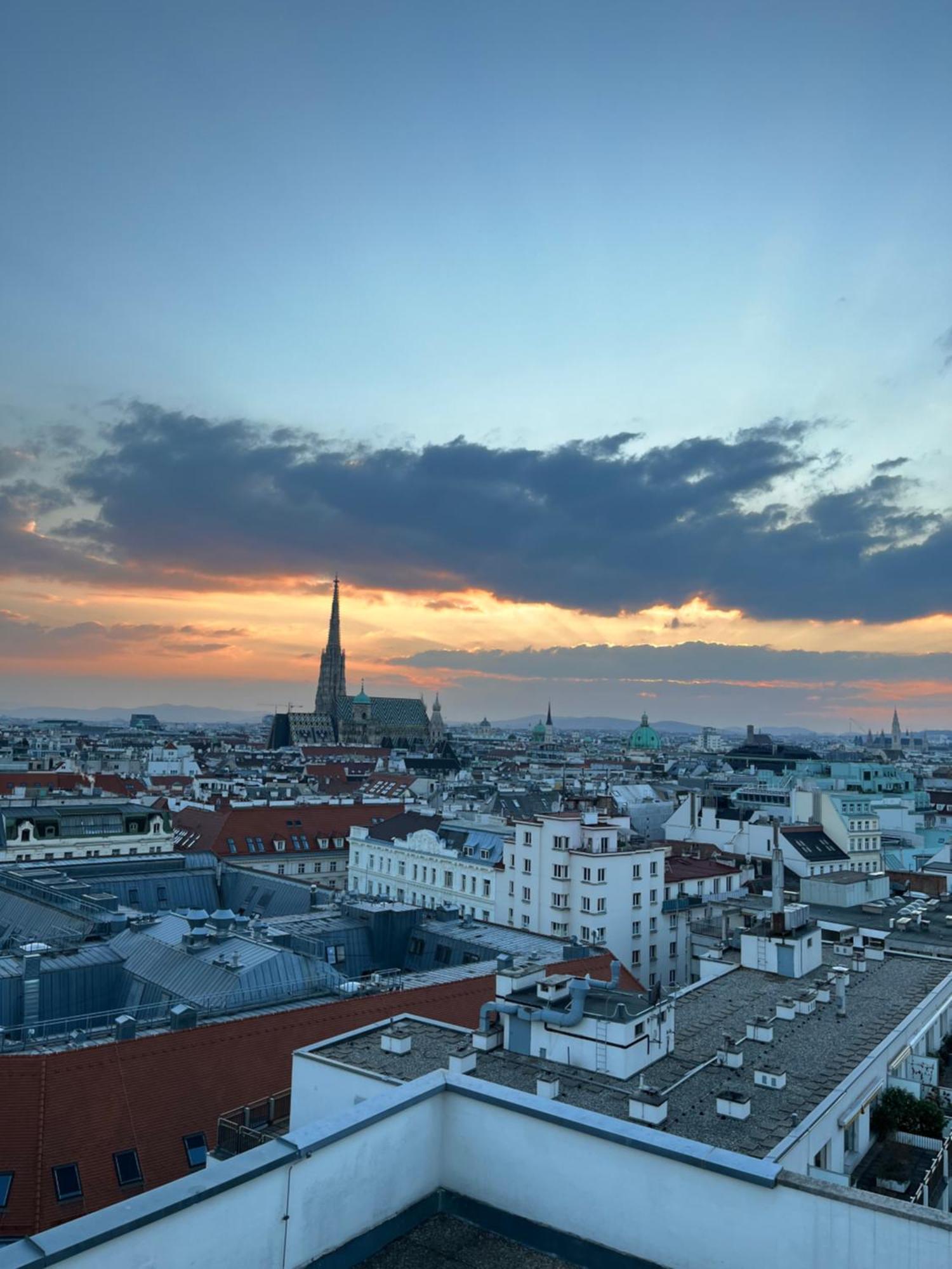 Center Apartment With 360° Rooftop ウィーン エクステリア 写真